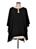 Umgee 100% Polyester Black 3/4 Sleeve Blouse Size L - photo 1