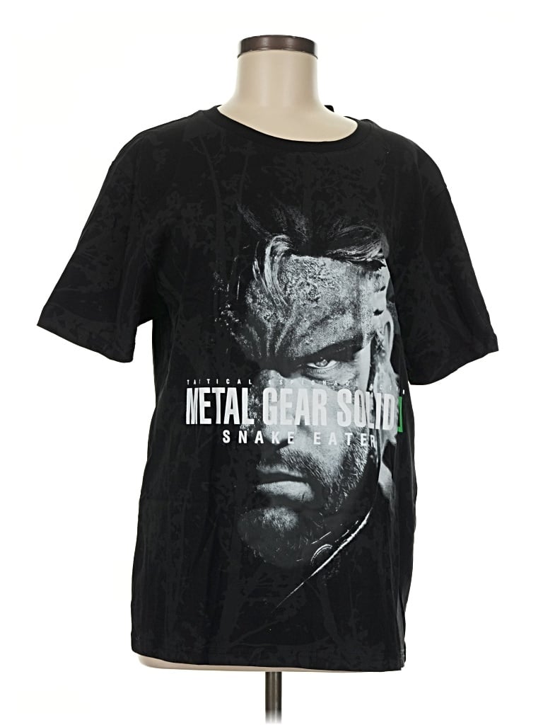 Assorted Brands Short Sleeve T-shirt In Black