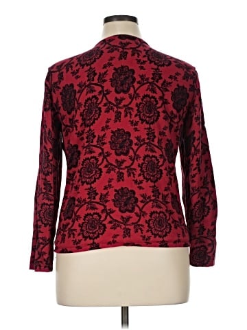 Karen Scott Long Sleeve Top (view 2)