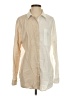 Crescent Color Block Ivory Long Sleeve Button-Down Shirt Size S - photo 1