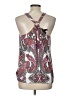 INC International Concepts Silver Sleeveless Blouse Size L - photo 2