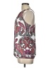 INC International Concepts Silver Sleeveless Blouse Size L - photo 5