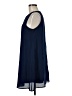 Adrienne Solid Blue Casual Dress Size M - photo 5
