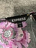 Express 100% Rayon Paisley Black Cocktail Dress Size S - photo 7