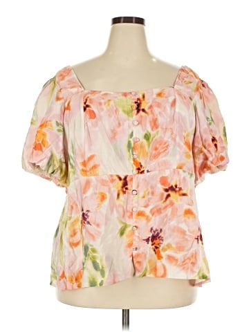 Torrid Short Sleeve Blouse (view 1)