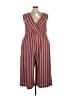 Torrid Stripes Pink Jumpsuit Size 3X Plus (3) - photo 1