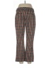 CAbi Plaid Red Casual Pants Size 10 - photo 2