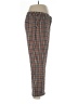 CAbi Plaid Red Casual Pants Size 10 - photo 4