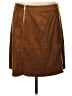 Alfani Solid Brown Casual Skirt Size 12 - photo 2