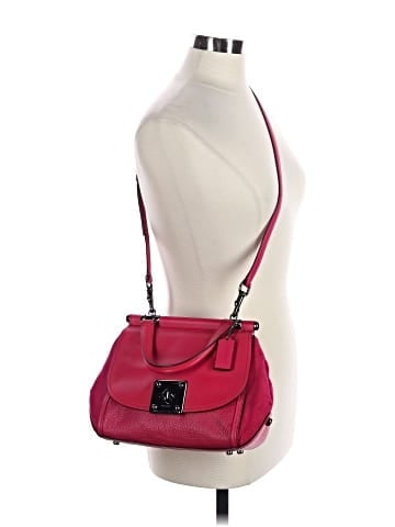 Coach Leather Satchel (view 2)