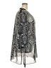 Perceptions 100% Polyester Gray Kimono Size 24 - photo 4