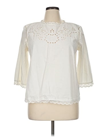 LC Lauren Conrad 3/4 Sleeve Blouse (view 1)