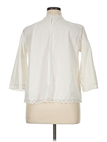LC Lauren Conrad 3/4 Sleeve Blouse (view 2)