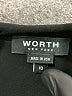Worth New York Black Sleeveless Button-Down Shirt Size 10 - photo 7