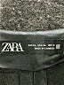 Zara 100% Polyurethane Black Skort Size XL - photo 3