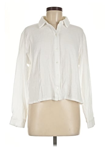 Eileen Fisher Long Sleeve Blouse (view 1)