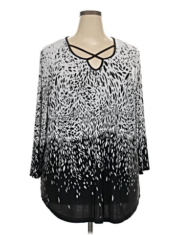 Allison Daley 3/4 Sleeve Blouse (view 1)