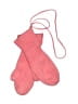 Hanna Andersson 100% Cotton Pink Mittens Size S (baby) - photo 1