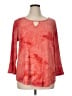 Sami & JO Red 3/4 Sleeve Blouse Size XL - photo 1