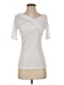 Lord & Taylor White Short Sleeve Top Size S - photo 1