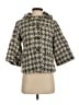 Elevenses Houndstooth Tan Poncho Size XS - photo 1