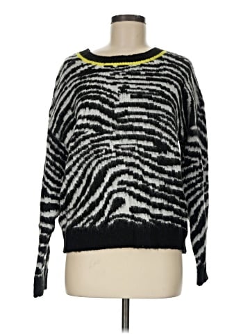 Aqua Pullover Sweater (view 1)