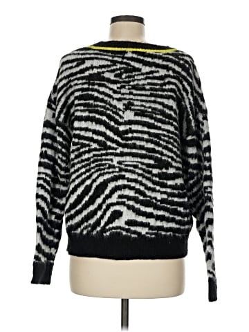 Aqua Pullover Sweater (view 2)
