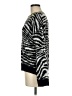 Aqua 100% Acrylic Animal Print Black Pullover Sweater Size M - photo 5