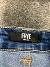 FRYE Blue Denim Shorts Size 14 - photo 3