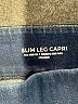 Chico's Solid Blue Jeggings Size Lg (2) - photo 7