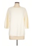 Uniqlo 100% Cotton Ivory Pullover Sweater Size L - photo 1