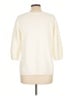 Uniqlo 100% Cotton Ivory Pullover Sweater Size L - photo 2