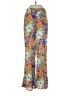 O'Neill Floral Yellow Casual Pants Size S - photo 1
