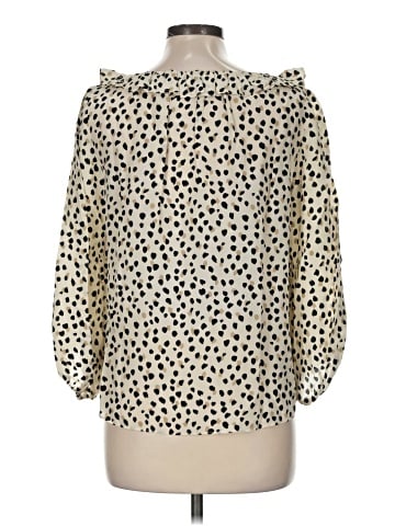 AYR 3/4 Sleeve Silk Top (view 2)