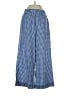 LOFT Beach 100% Cotton Checkered-gingham Blue Casual Pants Size S - photo 1