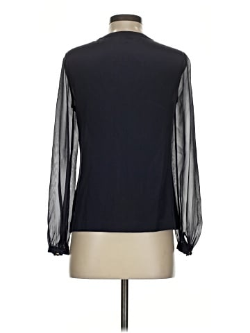 Tory Burch Long Sleeve Silk Top (view 2)