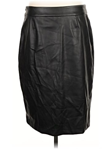 INC International Concepts Faux Leather Skirt (view 2)