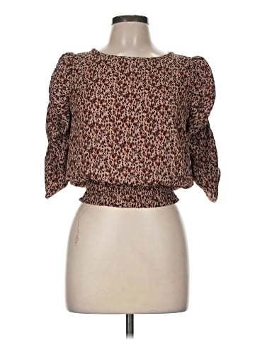 Paper Crane 3/4 Sleeve Blouse (view 1)
