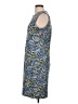J. McLaughlin Print Blue Cocktail Dress Size L - photo 5