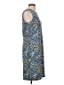 J. McLaughlin Print Blue Cocktail Dress Size L - photo 4