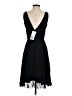 Jeffrey & Dara 100% Polyester Solid Black Cocktail Dress Size 4 - photo 2
