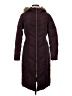 Cole Haan 100% Polyester Burgundy Coat Size S - photo 1