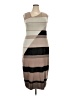MING WANG Stripes Tan Cocktail Dress Size 4X - photo 1