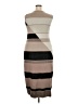 MING WANG Stripes Tan Cocktail Dress Size 4X - photo 2