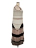 MING WANG Stripes Tan Cocktail Dress Size 4X - photo 4