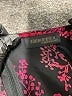 Express Print Burgundy Formal Skirt Size M (estimated) - photo 4