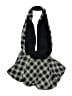 MICHAEL Michael Kors Plaid Black Swimsuit Top Size 6 - photo 2