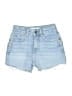 Zara Blue Denim Shorts Size 6 - photo 1