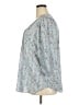 Rose + Olive 100% Polyester Blue 3/4 Sleeve Blouse Size 2X - photo 5
