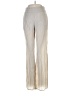 BCX 100% Polyester Chevron-herringbone Silver Casual Pants Size M - photo 1